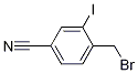 4-氰基-2-碘芐溴結(jié)構(gòu)式_182287-63-4結(jié)構(gòu)式