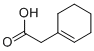 1-環(huán)己烯乙酸結構式_18294-87-6結構式