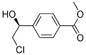 Benzoic acid, 4-(2-chloro-1-hydroxyethyl)-, methyl ester, (s)-(9ci) Structure,183058-35-7Structure