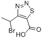 4-(1-溴乙基)-1,2,3-噻二唑-5-羧酸結(jié)構(gòu)式_183303-65-3結(jié)構(gòu)式