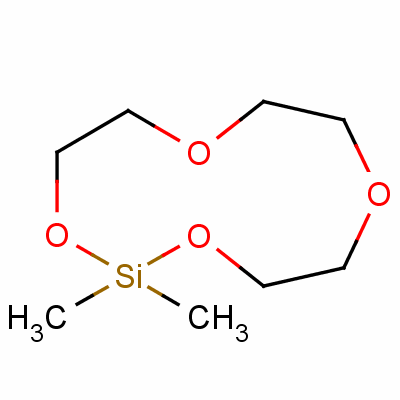 1,1-Dimethylsila-11-crown-4 Structure,18339-94-1Structure