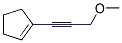(9ci)-1-(3-甲氧基-1-丙炔)-環(huán)戊烯結構式_183786-50-7結構式
