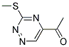 (9ci)-1-[3-(甲基硫代)-1,2,4-噻嗪-5-基]-乙酮結構式_184895-81-6結構式