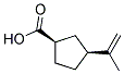 順式-(9ci)-3-(1-甲基乙烯)-環(huán)戊烷羧酸結構式_185197-89-1結構式