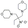 4,4-(2-乙基-2-硝基-1,3-丙烷二基)雙-嗎啉結(jié)構(gòu)式_1854-23-5結(jié)構(gòu)式