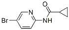 N-(5-溴-2-吡啶基)-環(huán)丙烷羧胺結(jié)構(gòu)式_186253-84-9結(jié)構(gòu)式