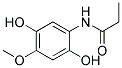 (9CI)-N-(2,5-二羥基-4-甲氧基苯基)-丙酰胺結構式_186293-62-9結構式