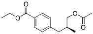 (s)-(9ci)-4-[3-(乙?；趸?-2-甲基丙基]-苯甲酸乙酯結(jié)構(gòu)式_186344-99-0結(jié)構(gòu)式