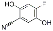 Benzonitrile, 4-fluoro-2,5-dihydroxy-(9ci) Structure,186590-11-4Structure