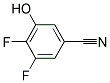 Benzonitrile, 3,4-difluoro-5-hydroxy-(9ci) Structure,186590-38-5Structure