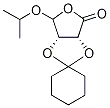 (2R,3S)-2,3-二羥基-4-異丙氧基-gamma-丁內(nèi)酯環(huán)己基縮酮結(jié)構(gòu)式_186790-80-7結(jié)構(gòu)式