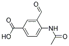 Benzoic acid, 4-(acetylamino)-3-formyl-(9ci) Structure,186800-77-1Structure