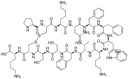 皮質(zhì)抑素-14結(jié)構(gòu)式_186901-48-4結(jié)構(gòu)式