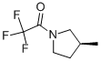 (S)-(9CI)-3-甲基-1-(三氟乙?；?-吡咯烷結(jié)構(gòu)式_187670-59-3結(jié)構(gòu)式