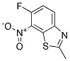 Benzothiazole, 6-fluoro-2-methyl-7-nitro-(9ci) Structure,188787-69-1Structure