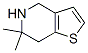 (9CI)-4,5,6,7-四氫-6,6-二甲基-噻吩并[3,2-c]吡啶結(jié)構(gòu)式_189019-57-6結(jié)構(gòu)式