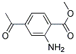 Benzoic acid, 4-acetyl-2-amino-, methyl ester (9ci) Structure,189063-57-8Structure