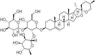 纖細薯蕷皂苷結構式_19083-00-2結構式