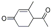 (9ci)-4-乙酰基-3-甲基-2-環(huán)己烯-1-酮結(jié)構(gòu)式_194808-25-8結(jié)構(gòu)式