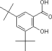 3,5-Bis-tert-butylsalicylic acid Structure,19715-19-6Structure