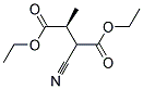 Butanedioic acid, 2-cyano-3-methyl-, diethyl ester, (3s)-(9ci) Structure,197852-81-6Structure