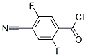Benzoyl chloride, 4-cyano-2,5-difluoro-(9ci) Structure,198280-44-3Structure