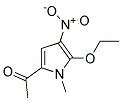 (9ci)-1-(5-乙氧基-1-甲基-4-硝基-1H-吡咯-2-基)-乙酮結(jié)構(gòu)式_199684-11-2結(jié)構(gòu)式