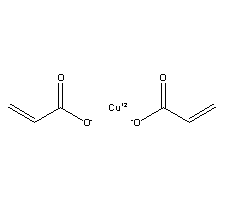丙烯酸銅(II)結(jié)構(gòu)式_20074-76-4結(jié)構(gòu)式