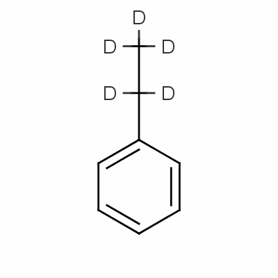 乙基苯-D5結構式_20302-26-5結構式