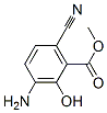 Benzoic acid, 3-amino-6-cyano-2-hydroxy-, methyl ester (9ci) Structure,203201-47-2Structure