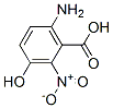 Benzoic acid, 6-amino-3-hydroxy-2-nitro-(9ci) Structure,203791-06-4Structure