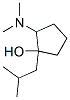 (8ci)-2-(二甲基氨基)-1-異丁基環(huán)戊醇結(jié)構(gòu)式_20412-75-3結(jié)構(gòu)式