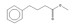 4-苯基丁酸甲酯結構式_2046-17-5結構式