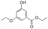 Benzoic acid, 3-ethoxy-5-hydroxy-, ethyl ester (9ci) Structure,205534-87-8Structure