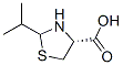 (4r)-(9ci)-2-(1-甲基乙基)-4-噻唑烷羧酸結(jié)構(gòu)式_206061-57-6結(jié)構(gòu)式