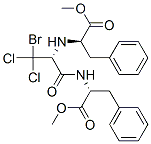 (9ci)-3-溴-3,3-二氯-n-[(1r)-2-甲氧基-2-氧代-1-(苯基甲基)乙基]丙氨?；?D-苯丙氨酸甲酯結(jié)構(gòu)式_206748-71-2結(jié)構(gòu)式