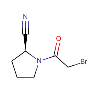 2-Pyrrolidinecarbonitrile, 1-(bromoacetyl)-, (2s)-(9ci) Structure,207557-33-3Structure