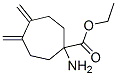 Cycloheptanecarboxylic acid, 1-amino-4,5-bis(methylene)-, ethyl ester (9ci) Structure,209258-64-0Structure
