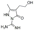 4-(2-Hydroxyethyl)-3-methyl-5-oxo-2,5-dihydro-1h-pyrazole-1-carboximidamide Structure,210417-12-2Structure