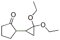 (9ci)-2-(2,2-二乙氧基環(huán)丙基)-環(huán)戊酮結(jié)構(gòu)式_210565-38-1結(jié)構(gòu)式