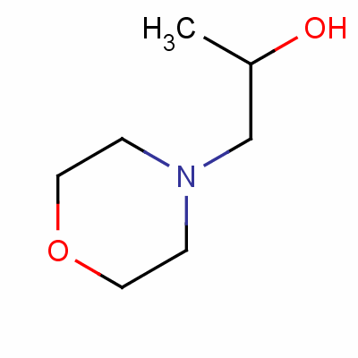 N-(2-羥基丙基)嗎啉結(jié)構(gòu)式_2109-66-2結(jié)構(gòu)式