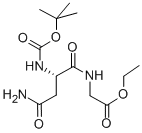 Boc-asn-gly-oet Structure,211056-85-8Structure
