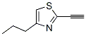 (9CI)-2-乙炔-4-丙基-噻唑結(jié)構(gòu)式_211940-14-6結(jié)構(gòu)式