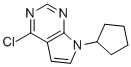 4-氯-7-環(huán)戊基-7H-吡咯并[2,3-d]嘧啶結(jié)構(gòu)式_212268-44-5結(jié)構(gòu)式