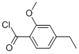 Benzoyl chloride, 4-ethyl-2-methoxy-(9ci) Structure,213138-43-3Structure