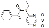 8-乙基-2-(甲基磺?；?-6-苯基吡啶并[2,3-d]嘧啶-7(8H)-酮結(jié)構(gòu)式_214983-22-9結(jié)構(gòu)式