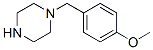 1-(4-甲氧基芐基)哌嗪結(jié)構(gòu)式_21867-69-6結(jié)構(gòu)式