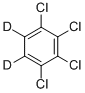 1,2,3,4-四氯苯-D2結構式_2199-73-7結構式