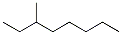 3-甲基辛烷結(jié)構式_2216-33-3結(jié)構式