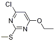 4-氯-6-乙氧基-2-甲基磺?；?嘧啶結(jié)構(gòu)式_221679-84-1結(jié)構(gòu)式